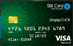 SBI Simply Click Credit Card